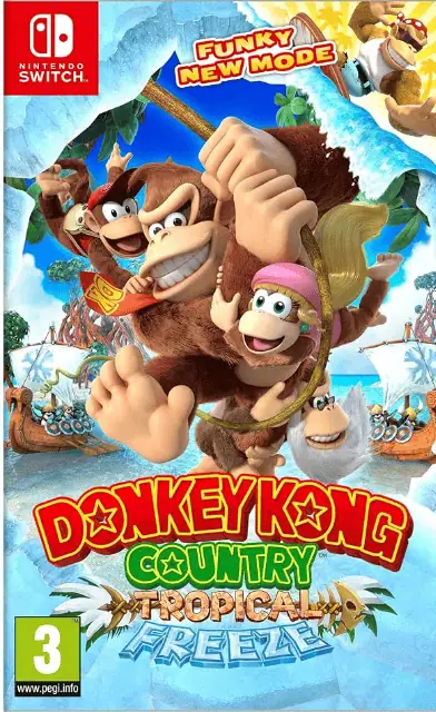 Donkey Kong Country Tropical Freeze Switch ROM NSP/XCI cover art