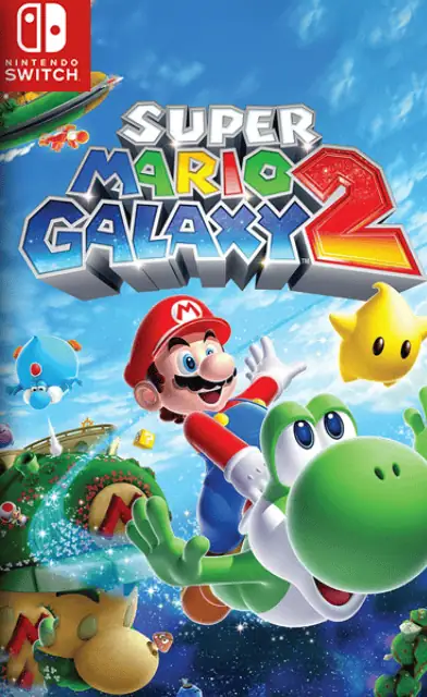 Super Mario Galaxy 1+2 ROM Download NSP/XCI cover art